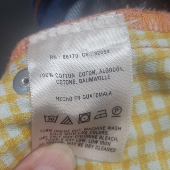 Anthropologie Pilcro and The Letterpress Fit Stet Denim Shorts SZ 26 - Picture 6 of 6